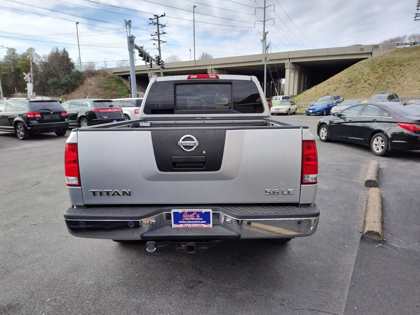 2005 Silver Nissan Titan (1N6BA07B85N) , located at 5700 Curlew Drive, Norfolk, VA, 23502, (757) 455-6330, 36.841885, -76.209412 - Photo#13